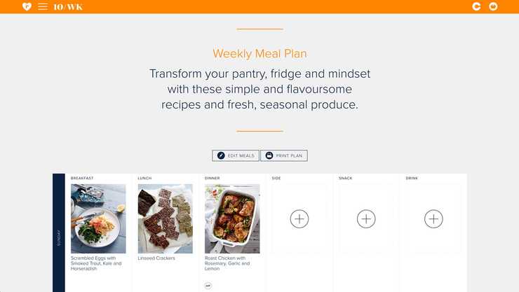 The Paleo Way - Meal Plan